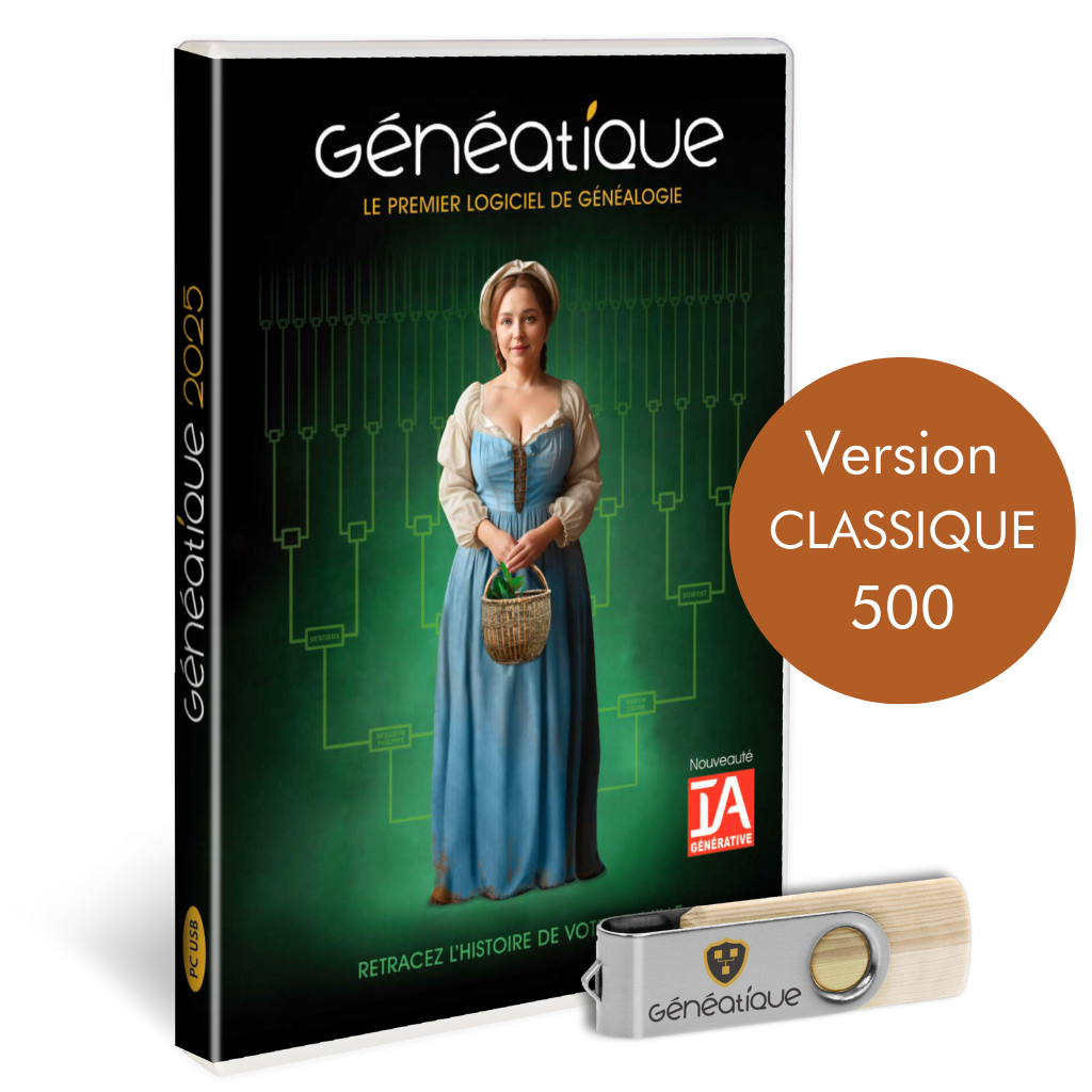 Coffret Gnatique 2025 Classique avec Cl USB